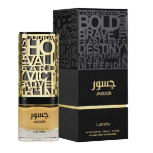 Lattafa Jasoor is a warm, spicy, and woody perfume for men.